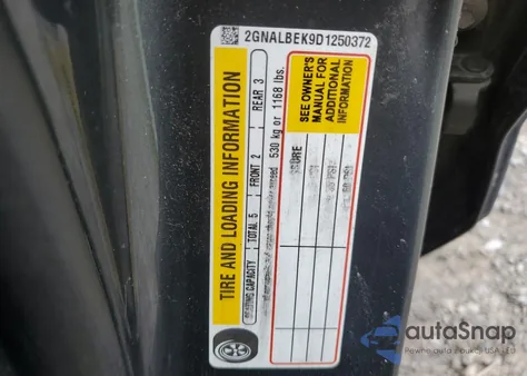 2013 Chevrolet Equinox Ls from USA, damaged, VIN 2GNALBEK9D1250372